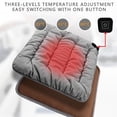 thumbnail image 4 of Almohadilla De Calefacción Eléctrica Temperatura Ajustable Almohadillas Antideslizantes Elásticas Almohada Protector De Masaje De Doble Propósito Funda De Asiento De Coche Para El Hogar Monstrate VI012210-02, 4 of 6