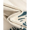 thumbnail image 5 of Unique Loom Outdoor Safari Collection Area Rug - Serengeti (5' 1" x 8' Rectangle Ivory/Blue), 5 of 9