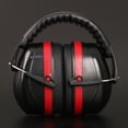 thumbnail image 4 of CHUANK Cache-Oreilles de Sécurité Réduction de Bruit Protection Auditive Cache-Oreilles NRR 28dB Protection Sonore Écouteurs pour Tir au Fusil Tonte Construction Menuiserie Adultes Enfants -Rouge, 4 of 6