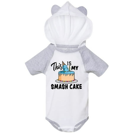 

Inktastic This is My Smash Cake Gift Baby Boy Bodysuit