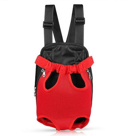 [Pack of 3] Dog Carrier Backpack Legs Out Front Pet Backpack Carrier Travel Bag Adjustable Shoulder Straps for Hiking Camping Shopping Biking