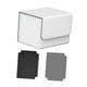 thumbnail image 4 of Caja de baraja de cartas coleccionables Cola contenedor de dados duradero para 100 cartas Blanco, 4 of 8