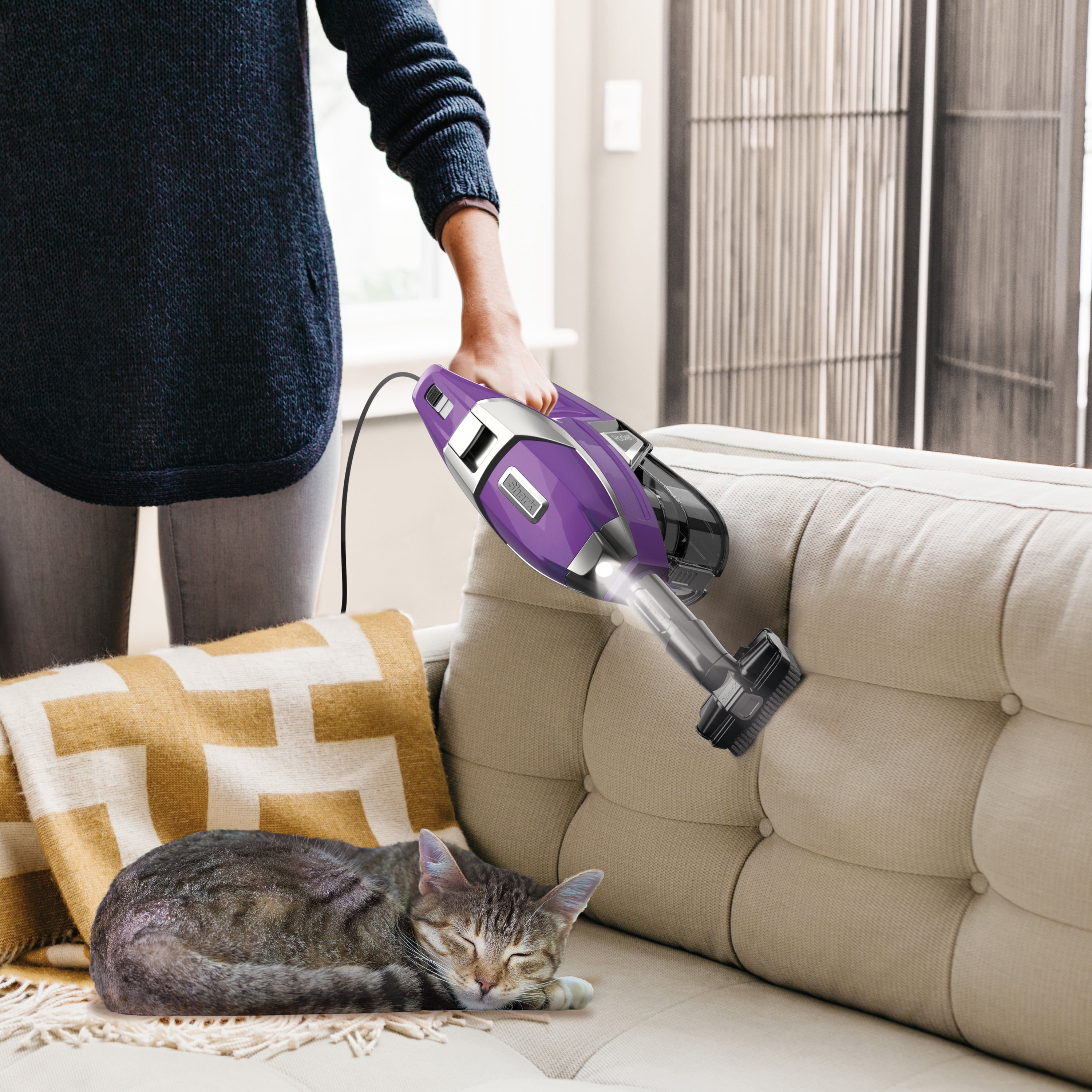 Shark Rocket Pet Pro Corded Stick Vacuum with Self-Cleaning Brush roll - 1
