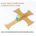 thumbnail image 4 of Traceease 3" inches Cross Shape With Hole Clear Acrylic Ornament Blank Transparent Keychain Pendantsfor DIY Crafts Projects - Pack of 25, 3mm Thickness - WE, 4 of 7