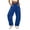 Navy, variant on Gym Sweatpants Women Zaewscy Women's Solid Color Elastic High Waist Wide Leg Sports Curved Knife Sweatpants With Casual Loose Jogging Pants With Pockets Sports Pants
