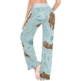 thumbnail image 3 of FREEAMG Women Pajama Pants Cute Sleepwear Pants Pjs, 3 of 5