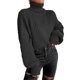 thumbnail image 1 of Suéter De Punto De Las Mujeres Suéter De Cuello Alto De Las Mujeres Suéter Casual De Las Mujeres Suéter De Las Mujeres Suéter De Hombro Caído Suéter De Punto Suéter De ANGGREK XL negro, 1 of 6