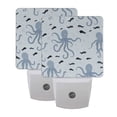 thumbnail image 6 of Yayeee LED Plug in Night Light for The Home with Auto Dusk to Dawn Light Sensors, 2 Pack, Blue Octopus Pattern, 6 of 6