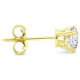 thumbnail image 2 of SuperJeweler 3/4 Carat Diamond Stud Earrings in 14 Karat Yellow Gold for Women, 2 of 6