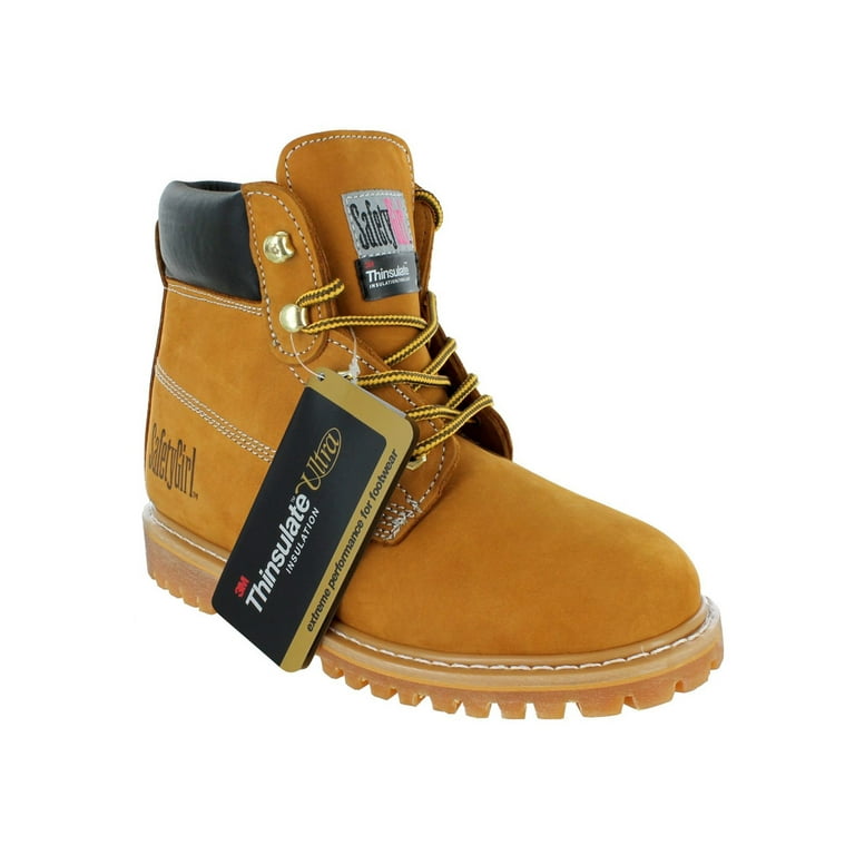 Tan cheap safety boots