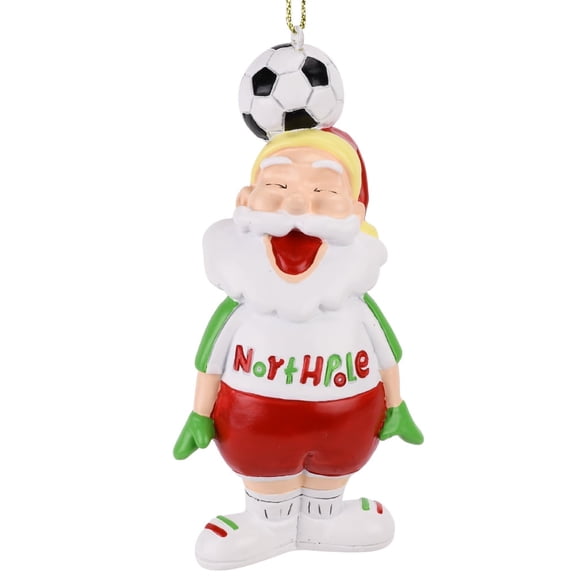 Tree Buddees Soccer Santa Sports Christmas Ornament