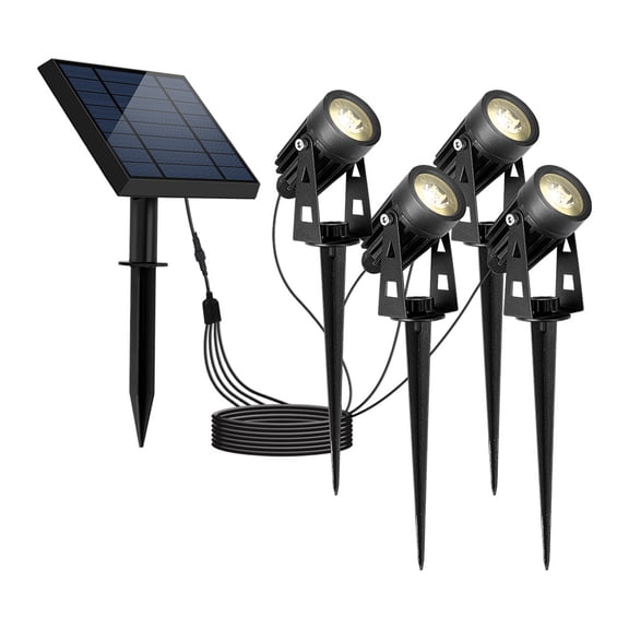 Set de Estacas de Luces Solares en Serie
