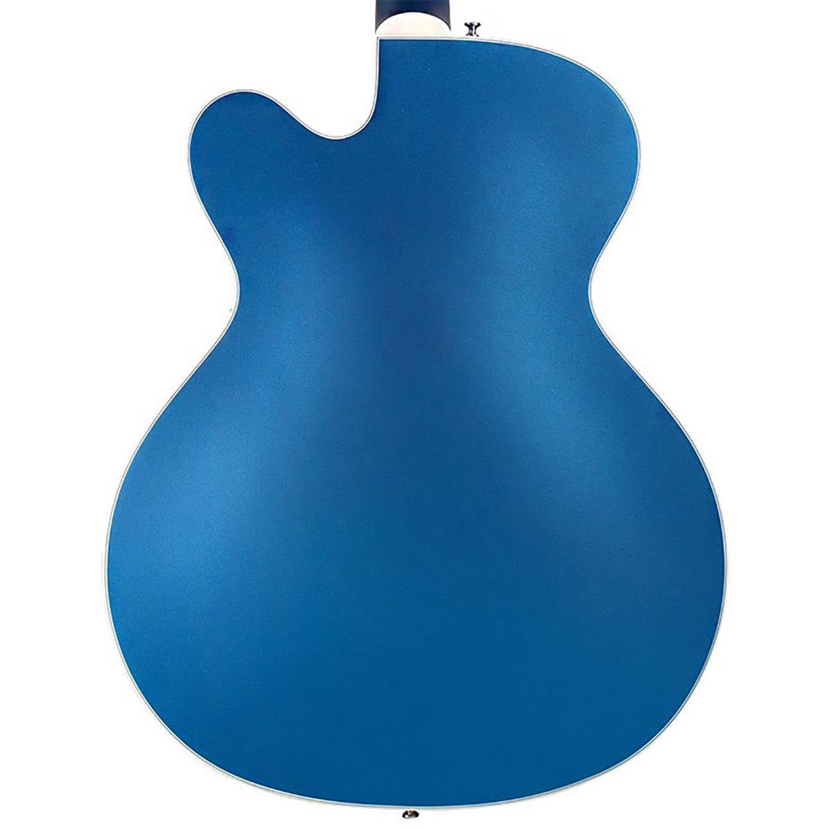 Guild X-175 Manhattan Special Hollow Body Electric Guitar with Arched Spruce Top, Malibu Blue