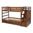 thumbnail image 3 of Twin-Over-Twin Bunk Bed with Twin Size Trundle and 3 Storage Stairs, 3 of 7