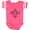 Football Pink and White, variant on Inktastic My Little Heirloom Tomato Picked Fresh From the Garden Boys or Girls Baby Bodysuit