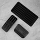 thumbnail image 3 of Juego de cubierta de transmisión automática de aluminio con pedal de pastillas de freno de coche antideslizantes apto para BYD Song (negro), 3 of 8