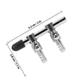 thumbnail image 2 of unbranded Regulador De De Aire Con Para Acuario En Inoxidable Plata, 2 of 7