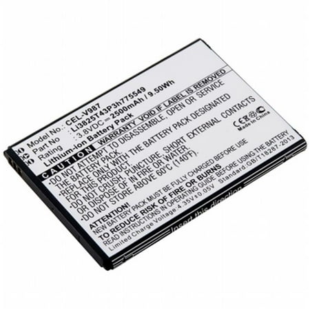 Dantona Cellular Battery - Dantona Industries CEL-V987 Replacement Cell Phone Battery for ZTE LI3825T43P3H775549