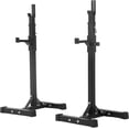 thumbnail image 1 of PayLessHere Support de Squat Réglable pour Banc de Barres 40 Pouces-66 Pouces Multi-Fonction Robuste Portable pour Barres de Gym à Domicile Charge Max 550lbs, 1 of 7