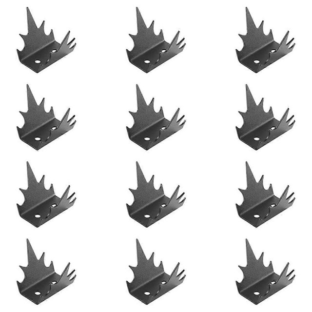 Intruder Deterrent Fence Wall Spikes 12 Fence Spikes, Anti Climb Hardware, Bird Repellent