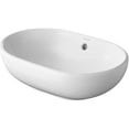 thumbnail image 1 of Duravit 3355000001 Foster Vessel Bathroom Sink with Overflow, 1 of 1