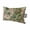 Green, Pink, Tan, variant on Tropical Palm Trees Outdoor Pillows for Chaise Lounge Chair Waterproof Lumbar Pillows with Insert&Adjustable Elastic Strap Beach Headrest Pillow Boho Vintage Summer Forest Burlap Pool Pillow 12"x20"