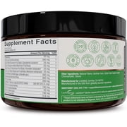 Live Conscious Beyond Greens Superfood Powder with Chlorella, for Men and Women, 500mg, 30 Servings