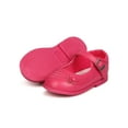 thumbnail image 4 of New Girl aadi Avery-907 Leatherette Round Toe Flower Mary Jane Uniform Shoe, 4 of 5