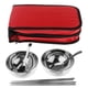 thumbnail image 2 of s de tazones inoxidable Travel Red ( de fondo plano)  piezas  piezas rojo ( de fondo plano) Gloria Juego de cubiertos de camping, 2 of 9