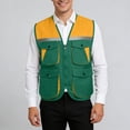 thumbnail image 4 of Veste Sans Manches Matelassée Décontractée pour Hommes, Légère et Chaude, Adaptée pour un Usage Quotidien et des Activités Extérieures, 4 of 7