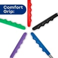 thumbnail image 3 of 5Pcs Portable Telescopic Back Scratcher Stainless Steel Bear Claw Rubber Handle Relieve Body Itching, 3 of 8