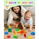 thumbnail image 4 of Juguetes Montessori Yetonamr para Niños de 1 a 3 Años con Madera Sensorial, 4 of 7