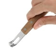 thumbnail image 6 of COFEST Tools&Home Improvement,Stainless Steel Cheese Planer Cheese Planer Fruit Planer Walnut Handle Lemon Planer Fruit Planer Scraper A, 6 of 9