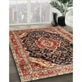 thumbnail image 3 of Ahgly Company Machine Washable Indoor Rectangle Traditional Saffron Red Area Rugs, 4' x 6', 3 of 7