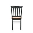 thumbnail image 6 of Boraam Wood Shaker Dining Chair in Black and Oak Finish (Set of Two), 6 of 12