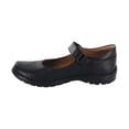 thumbnail image 5 of Zapato Coqueta para niña de piel negro Danna con costuras decorativas, 5 of 5