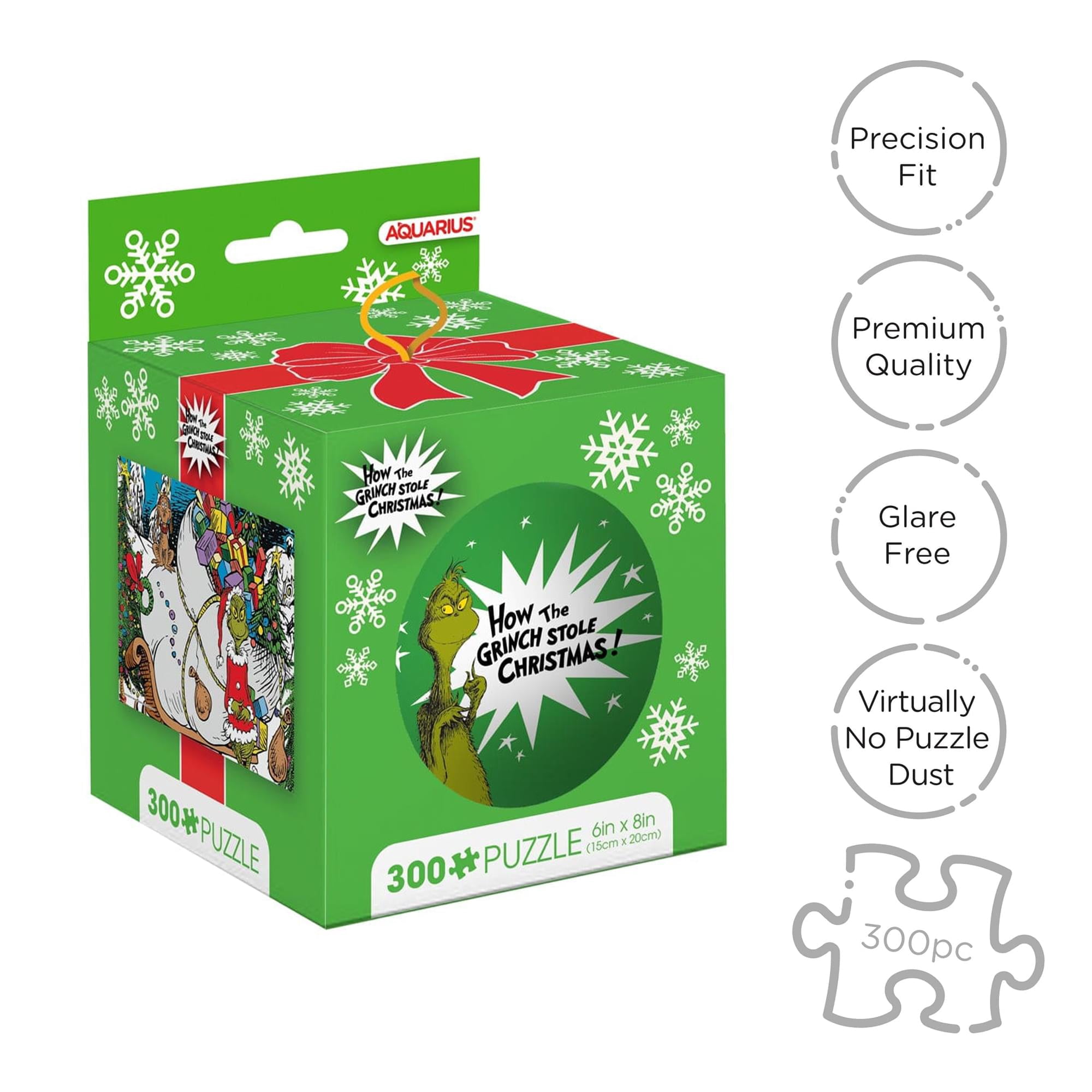 Dr. Seuss How The Grinch Stole Christmas 300 Piece Jigsaw Puzzle