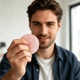 thumbnail image 3 of Bomd Slushy Squishies, Crunchy Squishy Stress Ball, Waxberry Moldable Crunchy Stress, Satisfying Slush Texture Squishy Helps Unwind As Portable Relaxing Desk Toy For Daily Use,Pink,2.4In, 3 of 7
