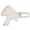 White, variant on NFTIGB Body Fat Caliper Professional Double Spring Body Measurement Tape for Measurement White ZFC05 11 inches / 28 cm