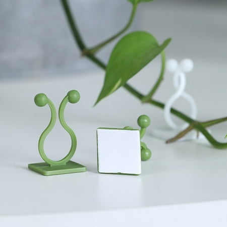 

Byikun Eco-Friendly Green Household Plant Clips (10 Pcs) Stylish Durable Solution for Decorating Balconies Offices and Garden Spaces - A Sustainable Investment in a Greener Life