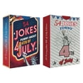 thumbnail image 5 of 54 Pack 4th of July Joke Cards Patriotic Funny Trivia Cards for Adults Kids, Independence Day Icebreaker Games for Party, Picnic BBQ, Holiday Greeting Card Set for Decor & Gift, 5 of 10