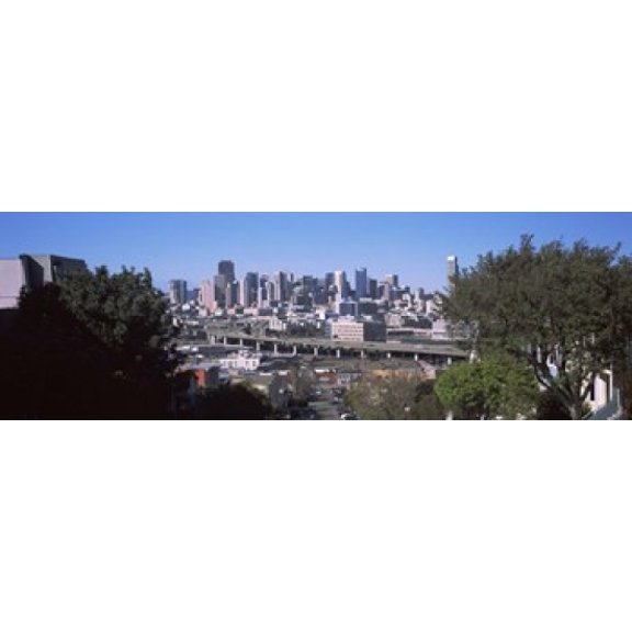 Skyline With Highwa
