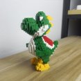 thumbnail image 4 of El juego de juguetes de bloques de construcción de dinosaurios ofrece una experiencia atractiva y educativa. Ensamble el Velociraptor verde y el Tyrannosauru., 4 of 5