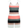 thumbnail image 3 of SAYOO vestidos para mujer sin mangas verano 2022 estampado a rayas vestidos casuales para mujer con bolsillo cuello en V cintura chaleco suelto SAYOO  Casual, 3 of 5