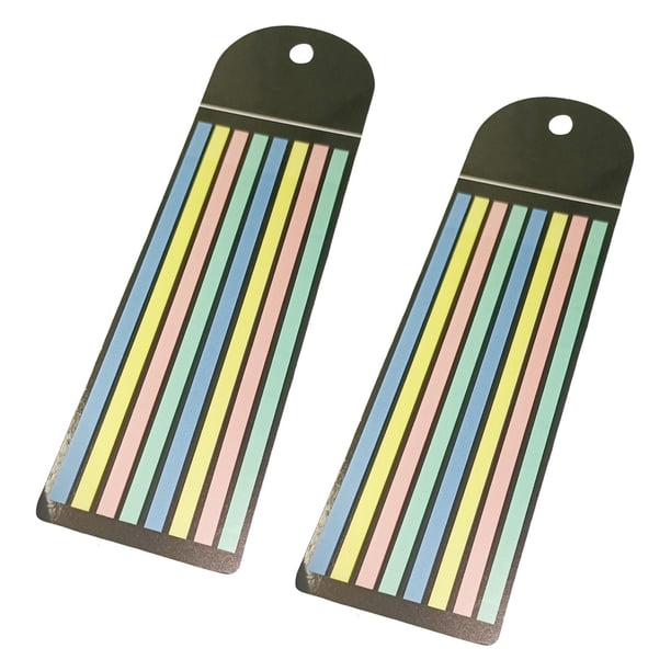 Bloc de notas adhesivas Sunnimix 320 hojas color claro