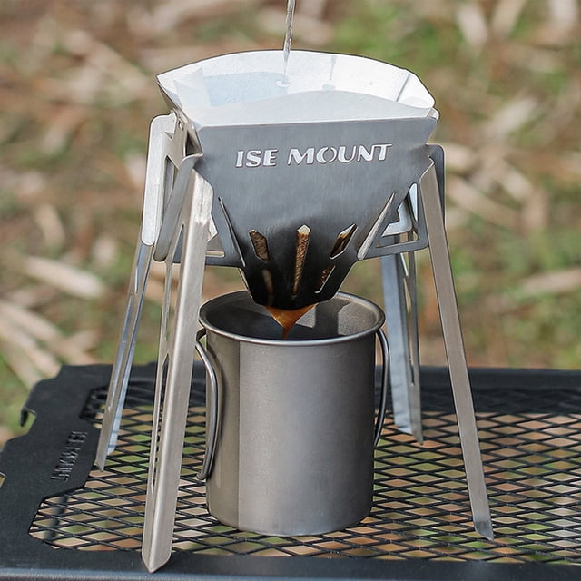 LJNYFDC Coffee Pot Filter Stainless Steel Coffee Filter Basket Detachable Versatile Use Metal Coffee Pot Filter Holder