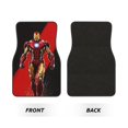 thumbnail image 2 of 4 Pieces Car Floor Mat Set Iron Man Protection Full Sets Universal Fit for SUV Sedans Vans Trucks, 2 of 7