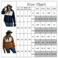 thumbnail image 2 of Askfv Women's Oversized Colorblock Long Sleeve Zipper Fashion Jacket Coat For Warm Winter, 2 of 6
