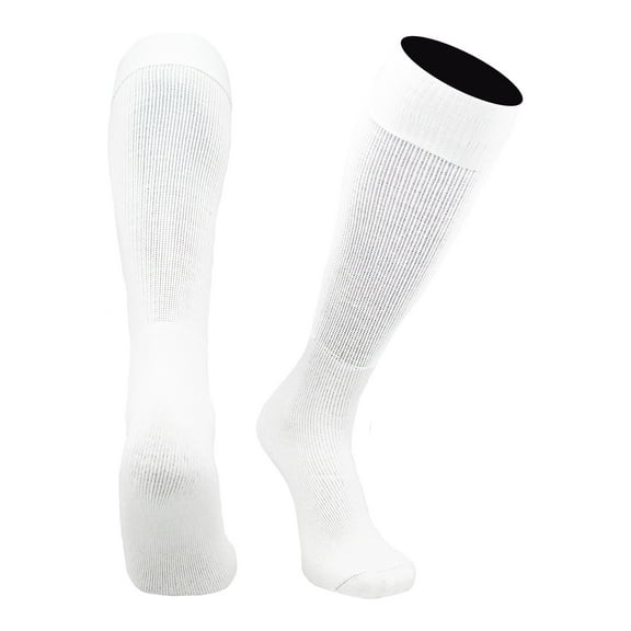 TCK Soccer Socks Multisport Tube MS (White, Medium)