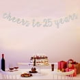 thumbnail image 7 of Cheers to 21 Years Banner, Silver Glitter 21st Birthday / Anniversary Party Banner, Happy 21st Birthday Sign, Funny 21st Birthday Party Decoration Supplies, 7 of 7